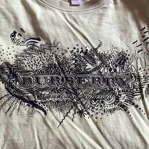 Authentic Burberry graffiti t shirt